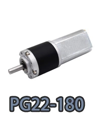 pg22-180 22 mm petit réducteur planétaire en métal moteur électrique à courant continu.webp