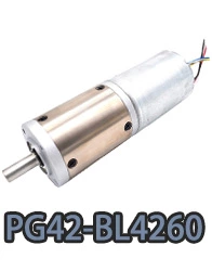 pg42-bl4260 42 mm petit réducteur planétaire en métal moteur électrique à courant continu.webp