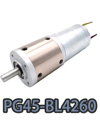 pg45-bl4260 45 mm petit réducteur planétaire en métal moteur électrique à courant continu.webp