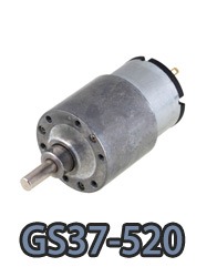 GS37-520 petit moteur électrique à courant continu à engrenage droit.webp